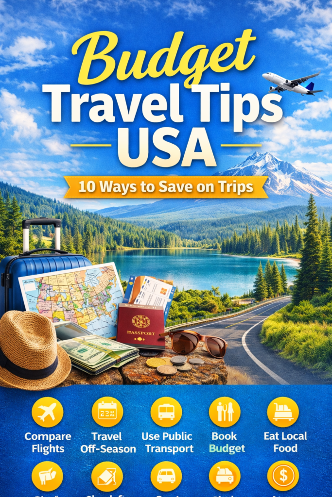 budget travel tips USA