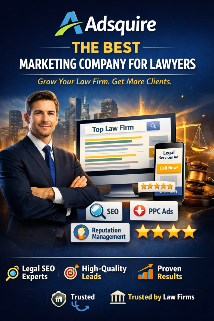 Adsquire Is the Best Marketing Company for Lawyers