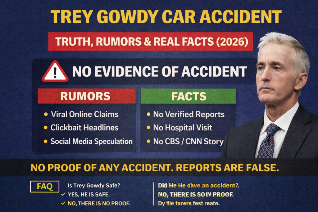 Trey Gowdy car accident