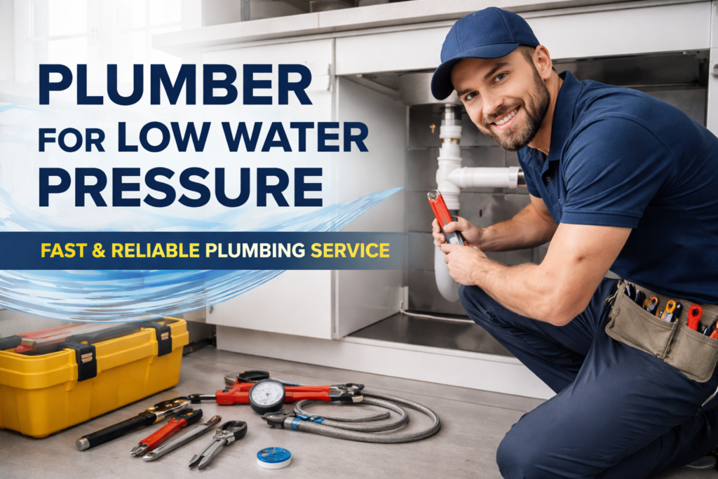 plumber for low water pressure